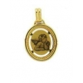 14Kt Yellow Gold Angel Pendant with Frame (2.60gr) 